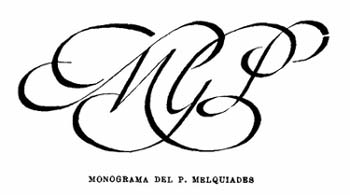 Monograma del P. Melquiades