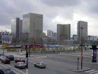 Vista de la Bibliothque Nationale de France-Pars,Francia