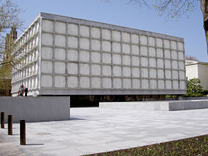 Exterior de la Biblioteca Beinecke