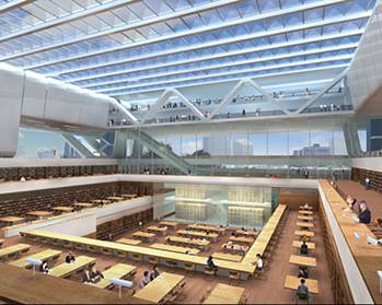 Arquitectura-Pgina | biblioteca nacional de China por KSP Engel und Zimmermann Architects