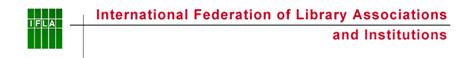 International Federation of Library Associations and Institutions