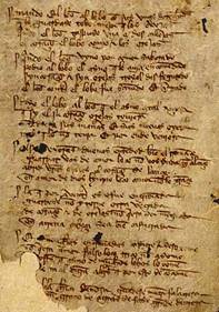 Folio 3r.º del manuscrito T (Toledo) del Libro de buen amor del siglo XIV conservado en la Biblioteca Nacional de España, Vitr. 6/1.