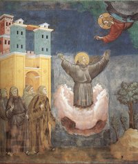 Giotto de Bondone (1267-1337): xtasis de San Francisco.