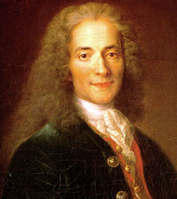 Voltaire en 1718, de Nicolas de Largillire.