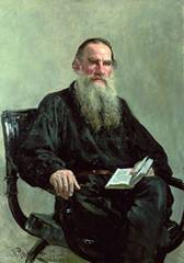 Retrato de Lev Tolsti (Ili Repin, 1887)