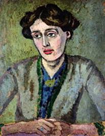 Roger Fry: Retrato de Virginia Woolf, leo sobre lienzo, 1917