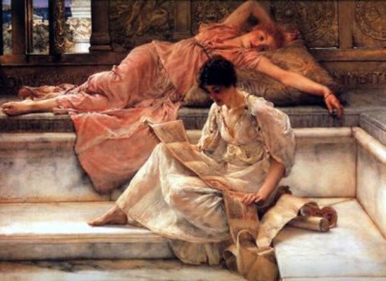 The favourite poet - Sir Lawrence Alma-Tadema 1888.jpg